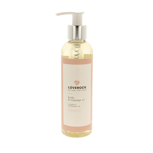 Loverock Love to relax body & massage olie kids & family 200.00 Milliliter