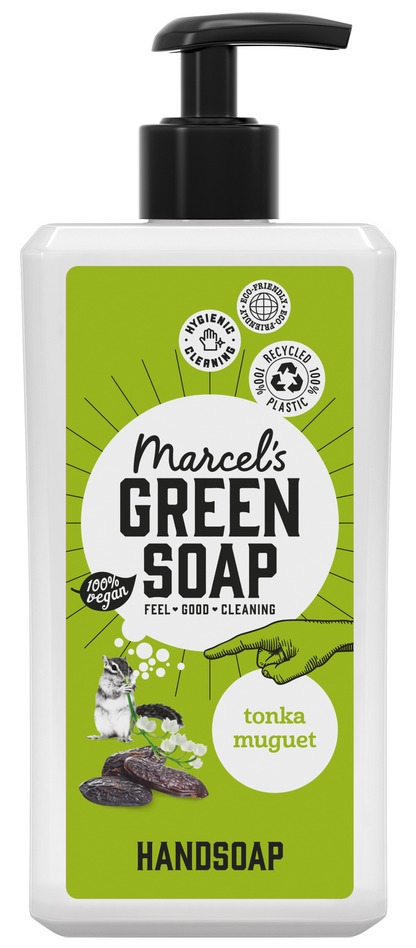 Marcel's Green Soap Handzeep tonka & muguet 500.00 Milliliter