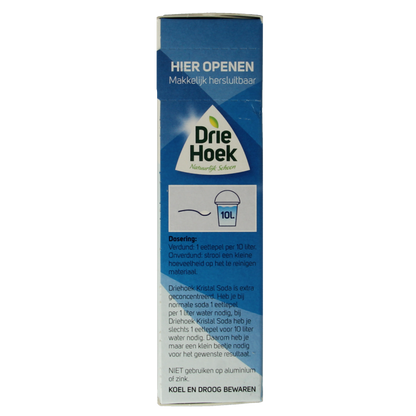 Driehoek Soda kristal 600 Gram