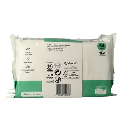 Naif Baby & kids plastic-free wipes 3-pack 3 Stuks