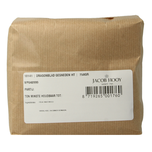 Jacob Hooy Dragonblad gesneden 250 Gram