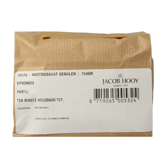 Jacob Hooy Nootmuskaat gemalen 250 Gram