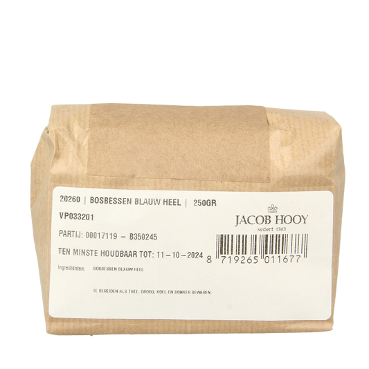 Jacob Hooy Bosbessen blauw 250.00 Gram
