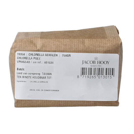 Jacob Hooy Chlorella gemalen 250.00 Gram