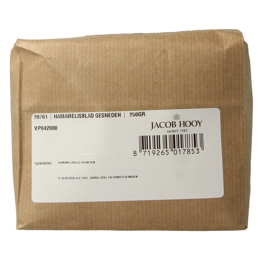 Jacob Hooy Hamamelisblad gesneden  250 Gram