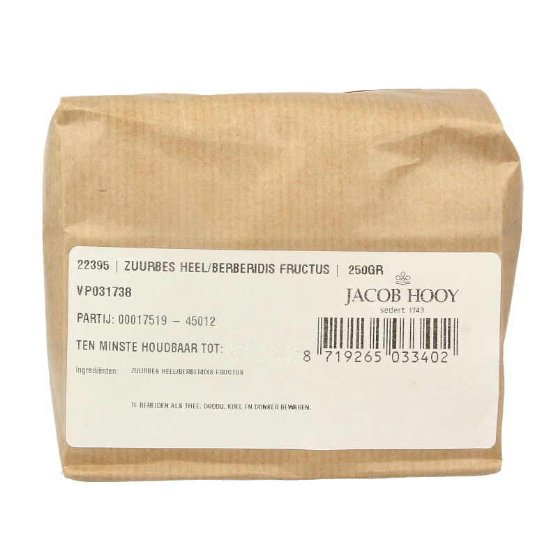 Jacob Hooy Zuurbes 250 Gram