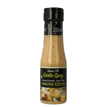 2bslim Knoflooksaus spicy 250 Milliliter