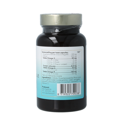 Liever Gezond Groenlipmosselolie aspitol 90 Vegetarische capsules