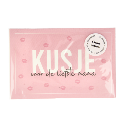 Soap & Gifts Geurkaart kusje voor de liefste mama 1.00 Stuks