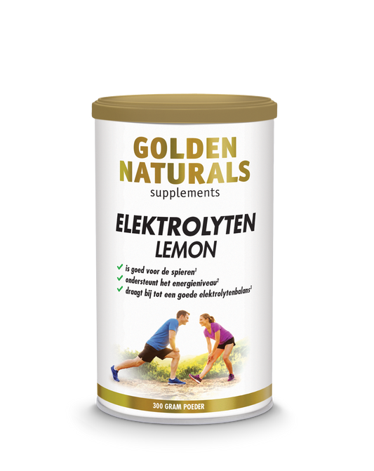 Golden Naturals Elektrolyten lemon 350.00 Gram