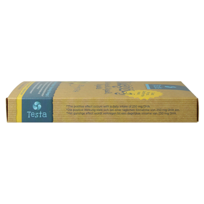 Testa Omega 3 algenolie 250mg DHA vegan NL/DE/EN 60.00 Vegetarische capsules