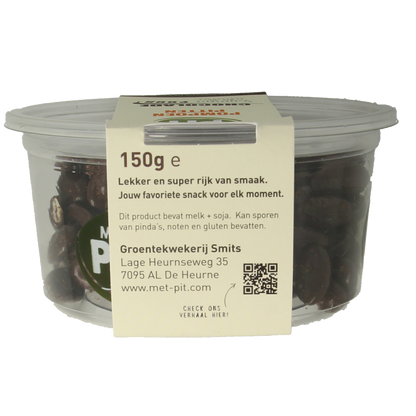 Met PIT Pompoenpitten pure chocolade 150 Gram