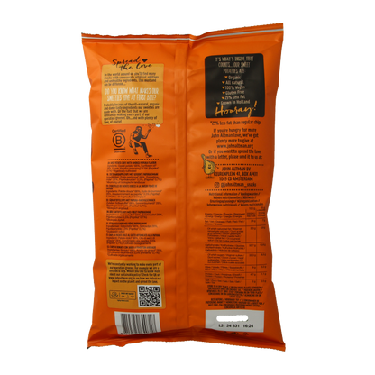 John Altman Zoete aardappel chips paprika bio 90 Gram
