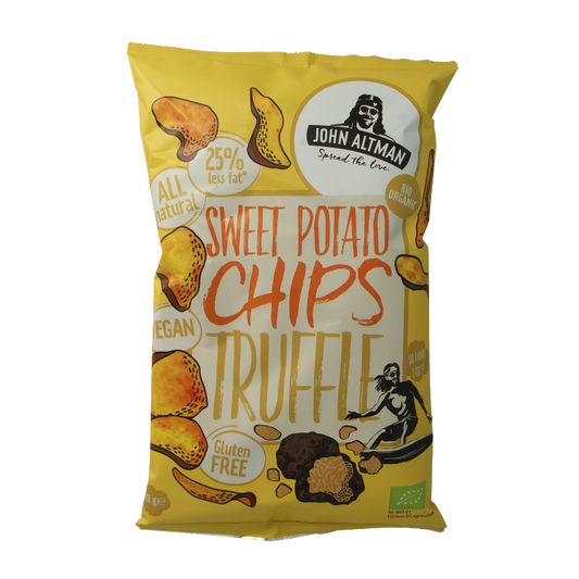 John Altman Zoete aardappel chips truffle bio 90 Gram