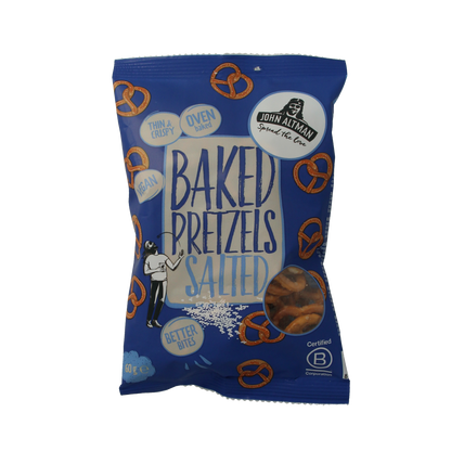 John Altman Baked pretzels sea salt mini 60.00 Gram
