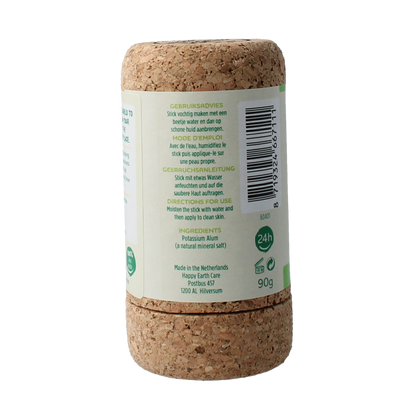 Happy Earth Pure crystal deodorant unscented 90 Gram