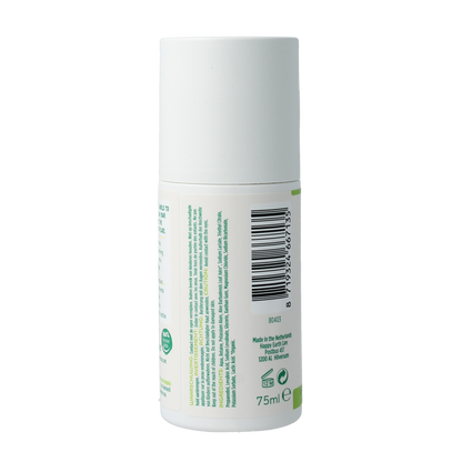 Happy Earth Pure deodorant roll-on unscented 75.00 Milliliter