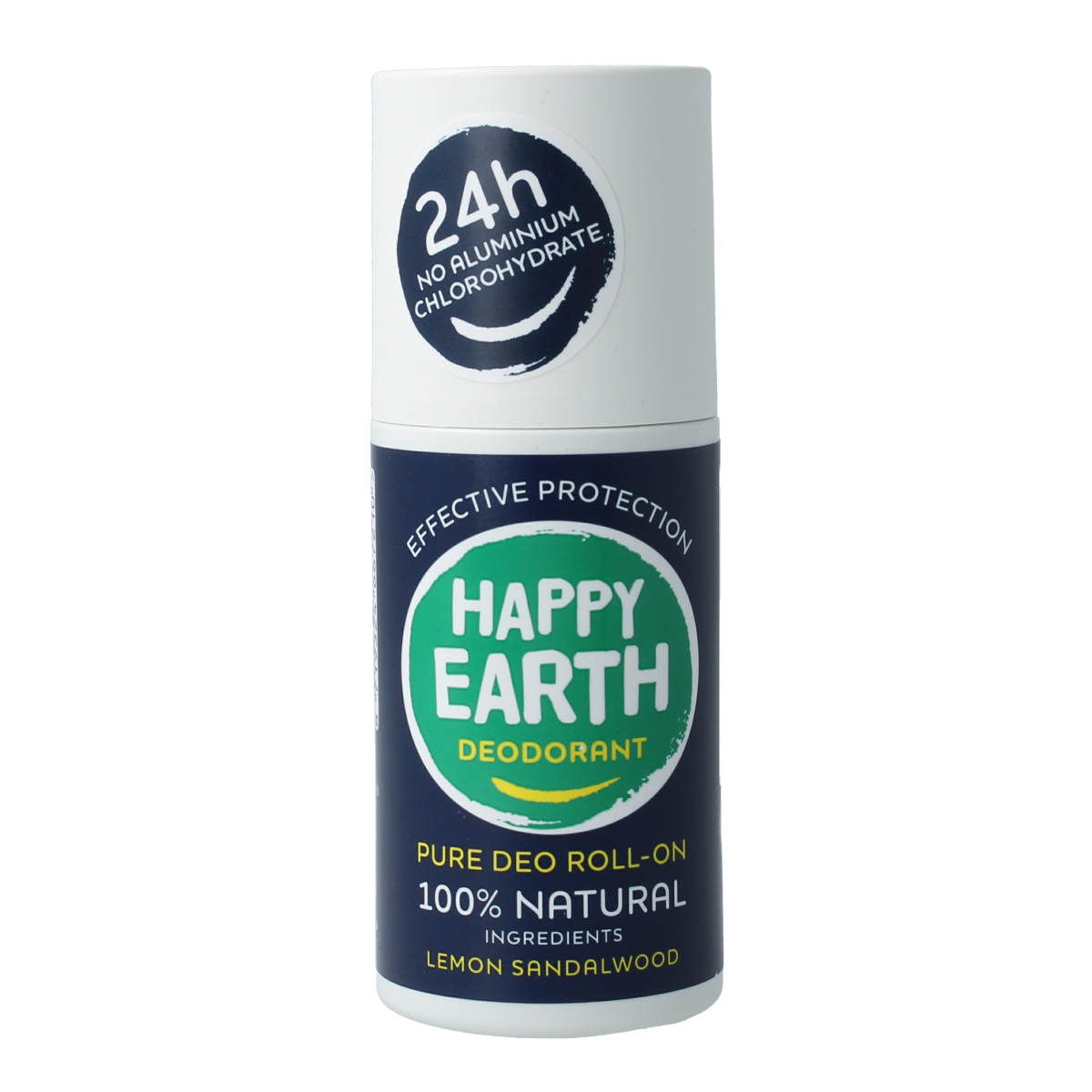 Happy Earth Pure deodorant roll-on men protect 75.00 Milliliter