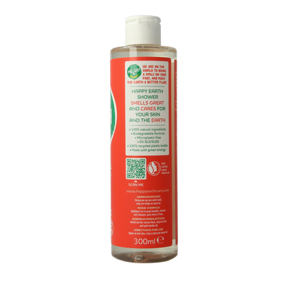Happy Earth Pure showergel floral patchouli 300 Milliliter