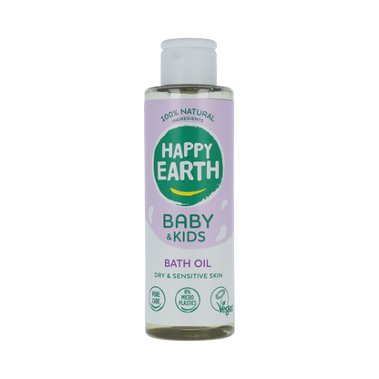 Happy Earth Baby & Kids bad Olie 150.00 Milliliter