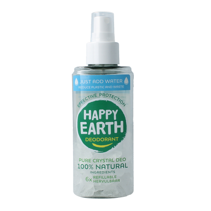 Happy Earth Natuurlijke just add water unscented spray 50.00 Gram