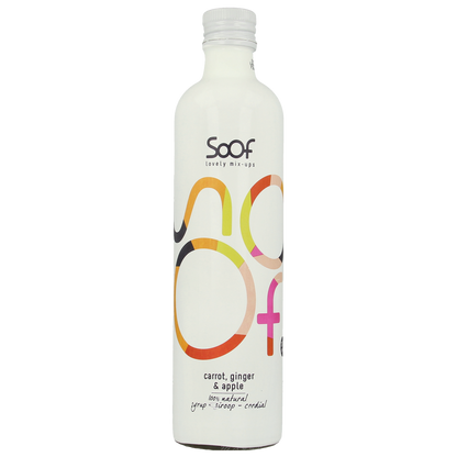 Soof Drinks Siroop wortel gember & appel 340.00 Milliliter