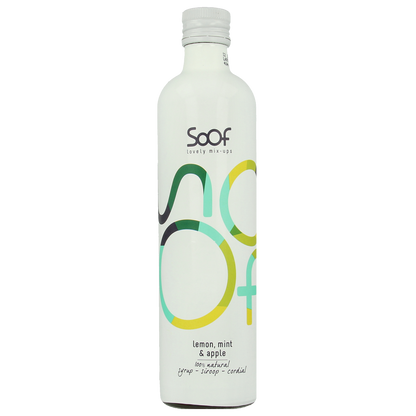 Soof Drinks Siroop citroen munt & appel 340.00 Milliliter