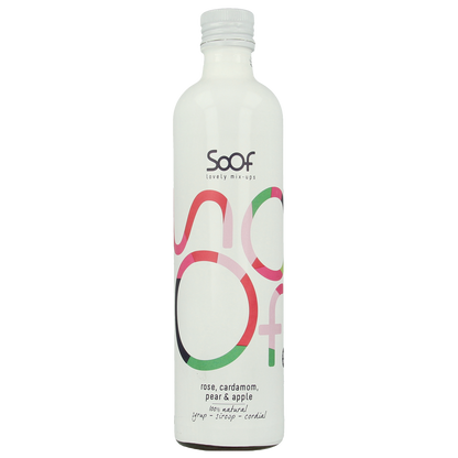 Soof Drinks Siroop kardemom peer & appel 340.00 Milliliter