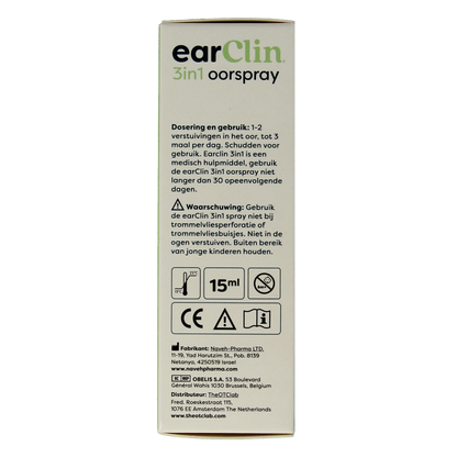 Earclin Easpray 3-in-1 15.00 Milliliter