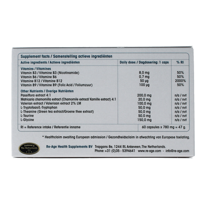 ReAge Calm & relax 60.00 Capsules