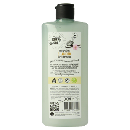 Marcel's Green Soap Shampoo every day  vanilla & cherry blossom 300 Milliliter