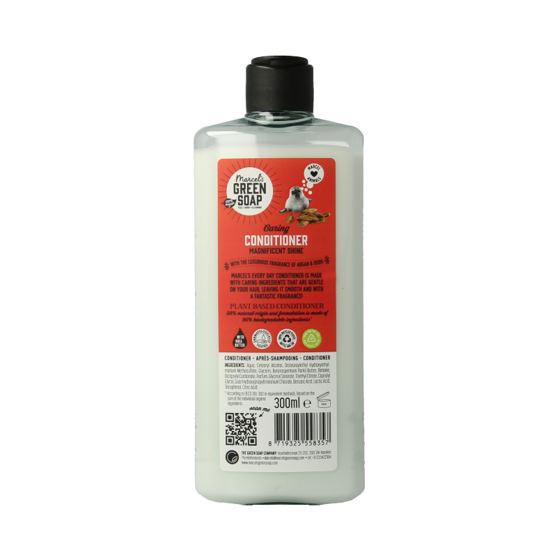 Marcel's Green Soap Conditioner caring argan & oudh 300 Milliliter