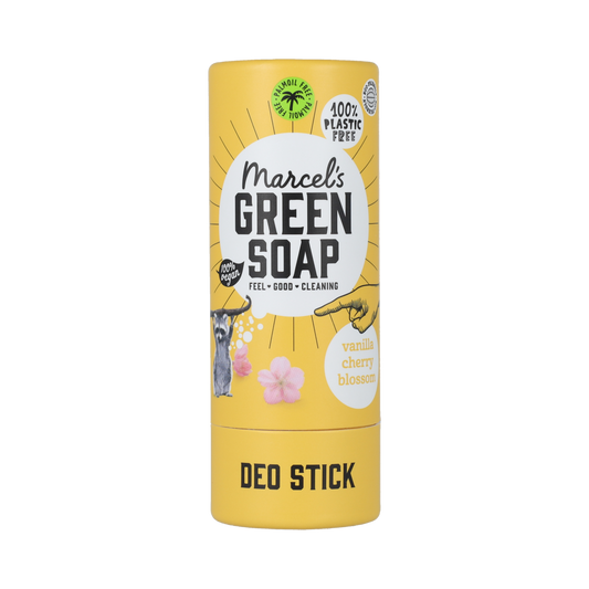 Marcel's Green Soap Deodorant stick vanilla & cherry blossom 40.00 Gram