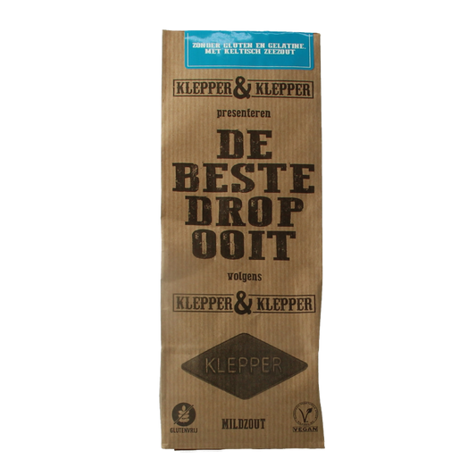 Klepper&Klepper De beste drop ooit mildzout 200 Gram