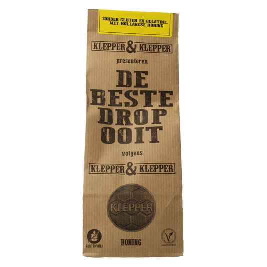 Klepper&Klepper De beste drop ooit honing 200 Gram