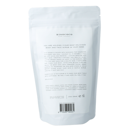 Bisococo Coffee scrub 250 Gram