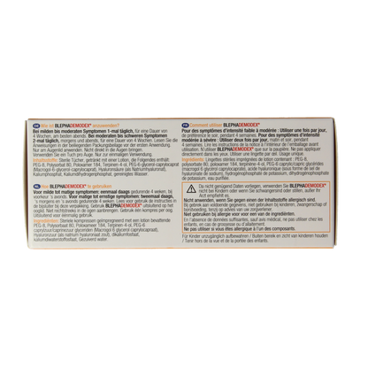 Diversen Blephademodex reiniging tissues 30 Stuks