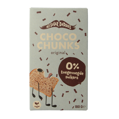 No Sugar Daddies Choco chunks melk bio 180 Gram