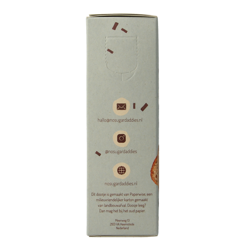 No Sugar Daddies Choco chunks melk bio 180 Gram