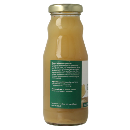 Go Now Gember sap bio 200 Milliliter