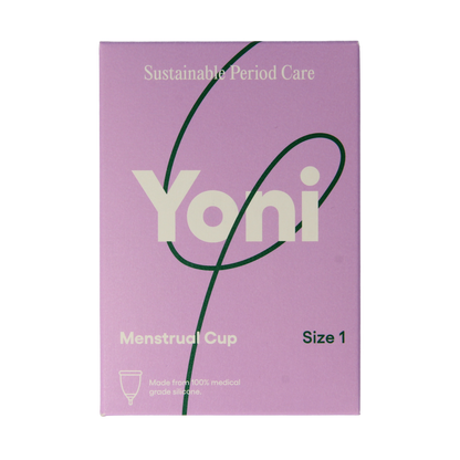 Yoni Menstruatiecup maat 1 1.00 Stuks