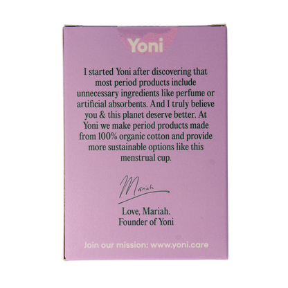 Yoni Menstruatiecup maat 1 1.00 Stuks