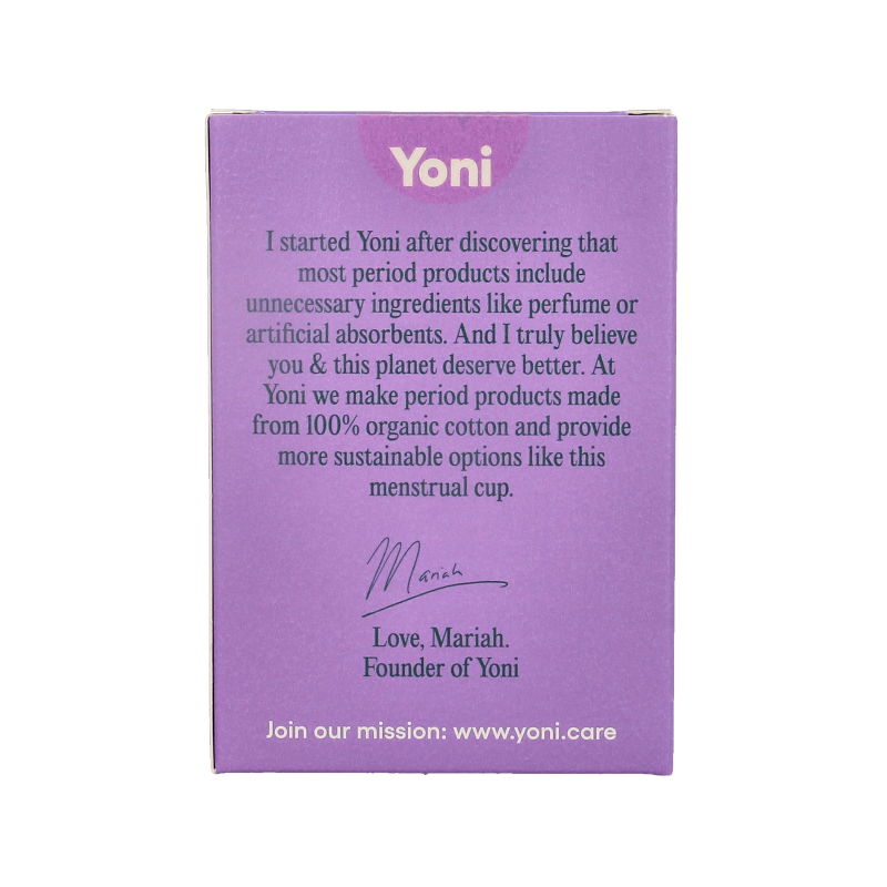 Yoni Menstruatiecup maat 2 1 Stuks