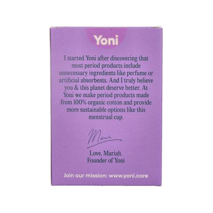Yoni Menstruatiecup maat 2 1 Stuks