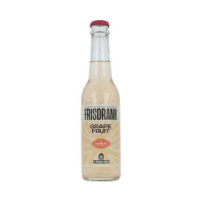 De Frisdrank Fabriek  Koolzuurhoudende frisdrank grapefruit suikervr bio 275.00 Milliliter