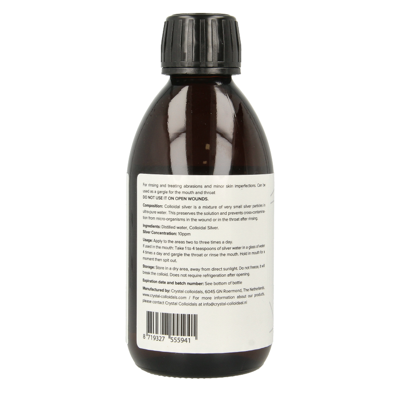 Crystal Colloidaal zilver 250 Milliliter