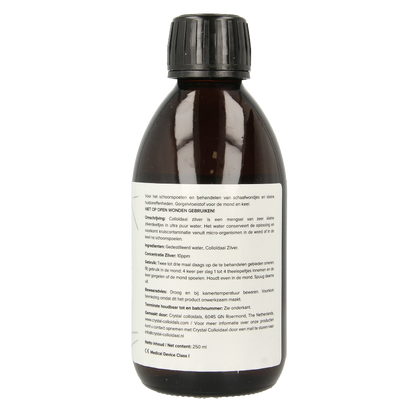 Crystal Colloidaal zilver 250 Milliliter