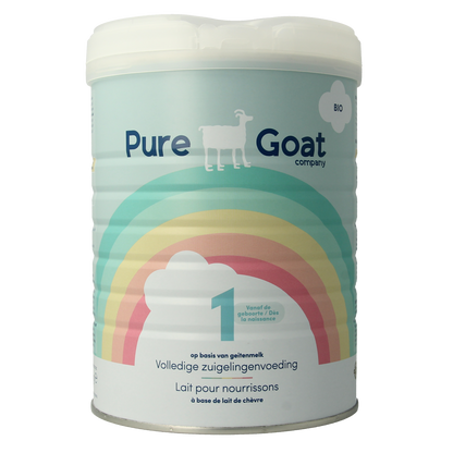 Pure Goat Zuigelingenvoeding volledig 1 bio 800.00 Gram