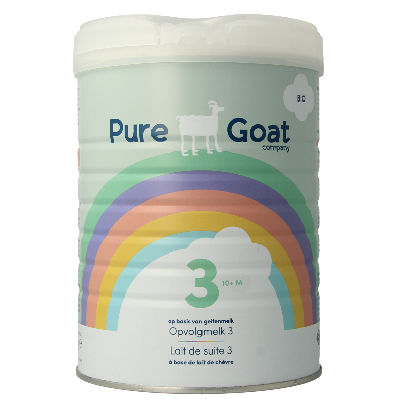 Pure Goat Opvolgmelk 3 bio 800 Gram