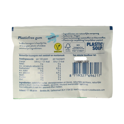 BenBits Spearmint single zakje 16 Gram